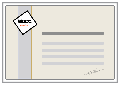 Certificat de réussite du WOOC efficacité