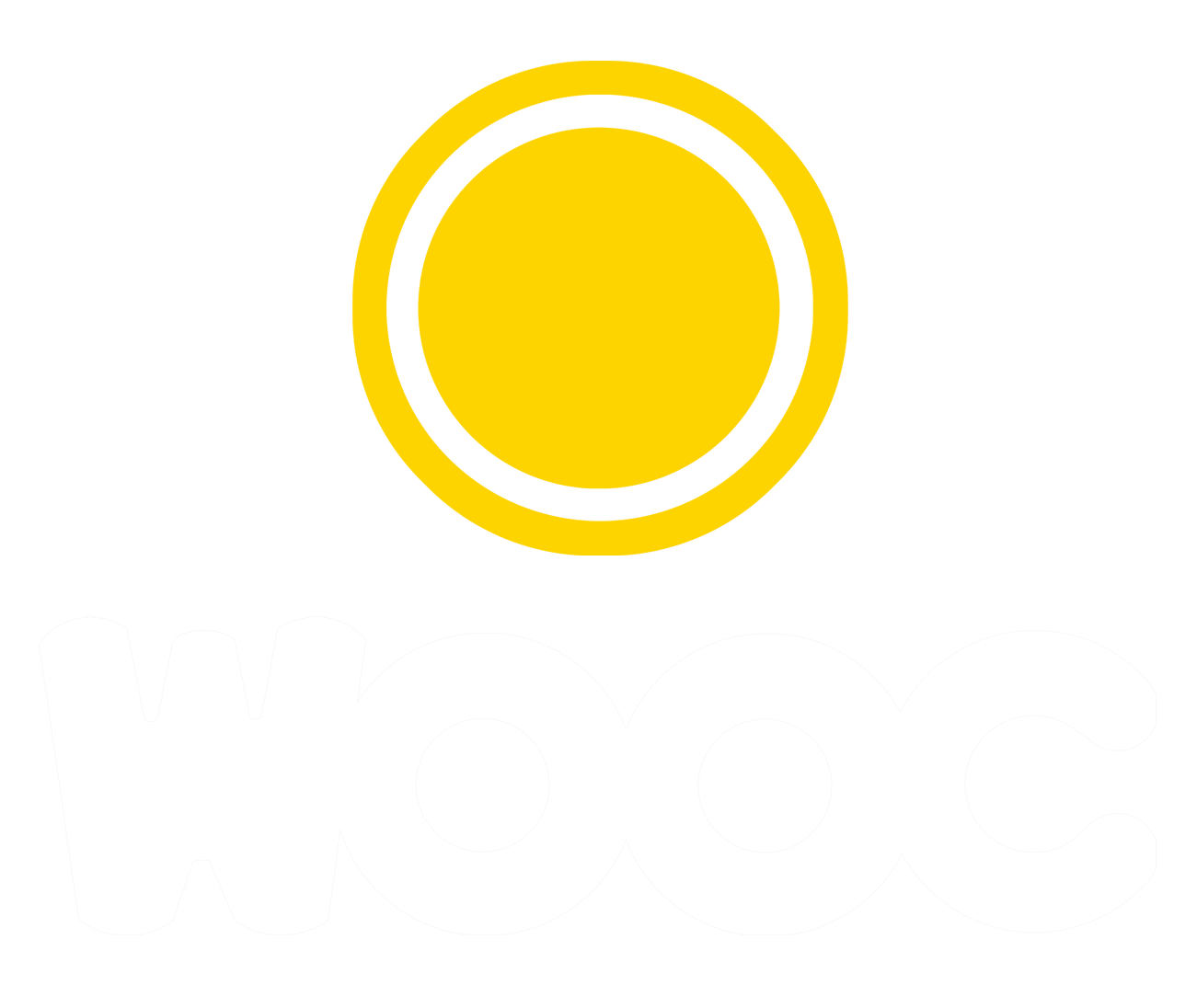WOOC - Faire rayonner votre entreprise - Persuasion - Marketing - Communication - Logo blanc